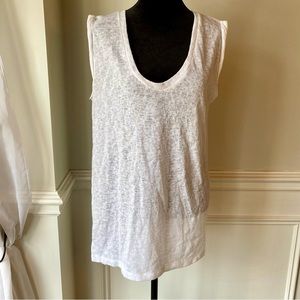 Rubbish Semi-Sheer Sleeveless Top